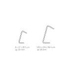 Tischlampe Led Kristall Acryl Gefaltet Laser Dekor - Possett Viadurini