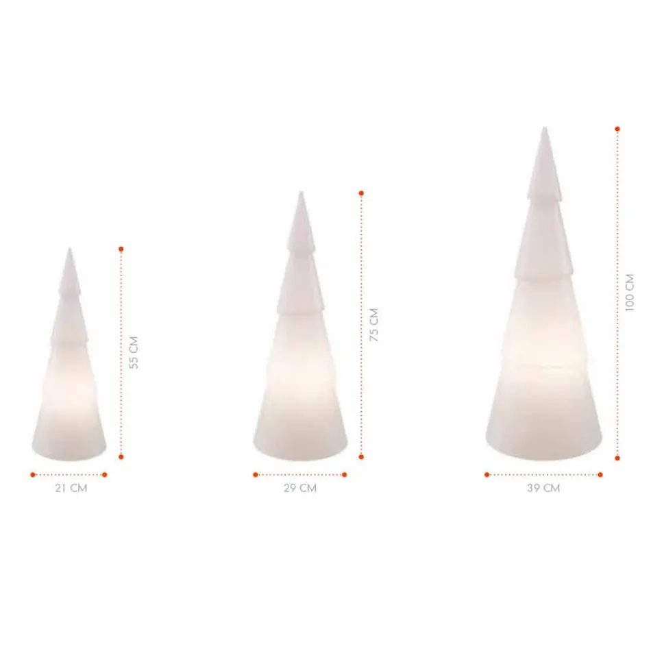 LED- oder Solar Design Stehleuchte für Innen oder Außen - Alberostar Viadurini