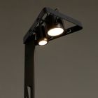 Ausziehbare Stehlampe Aluminium Mattschwarzes Leiterdesign - Watchful Viadurini