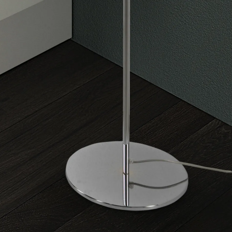 Stehlampe aus mundgeblasenem venezianischem Glas - Bambus Viadurini