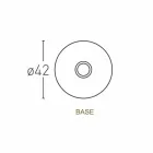 Stehlampe mit Lampenschirm aus weißem Polyethylen Made in Italy - Asturien Viadurini