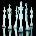 Garten Stehlampe mit RGBW Led Light Statue Design - Penelope von Myyour Viadurini