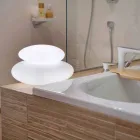 Stehlampe für Innen oder Außen von modernem Naturdesign - Sassostar Viadurini