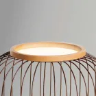Modernes Design Stehlampe aus Stahl Ø37xh80 cm Fanny Viadurini