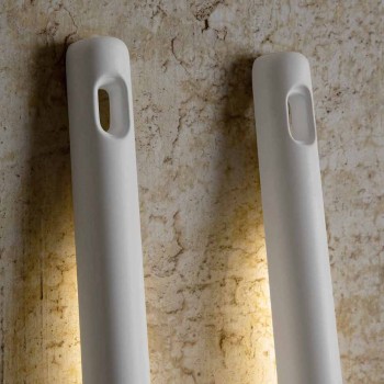 Außen Stehlampe in Weiß Technopolymer Design von 3 Formen - Werkzeuge