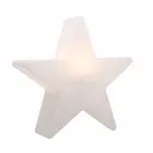 Stehlampe in weißer oder roter Sternform, modernes Design - Ringostar Viadurini