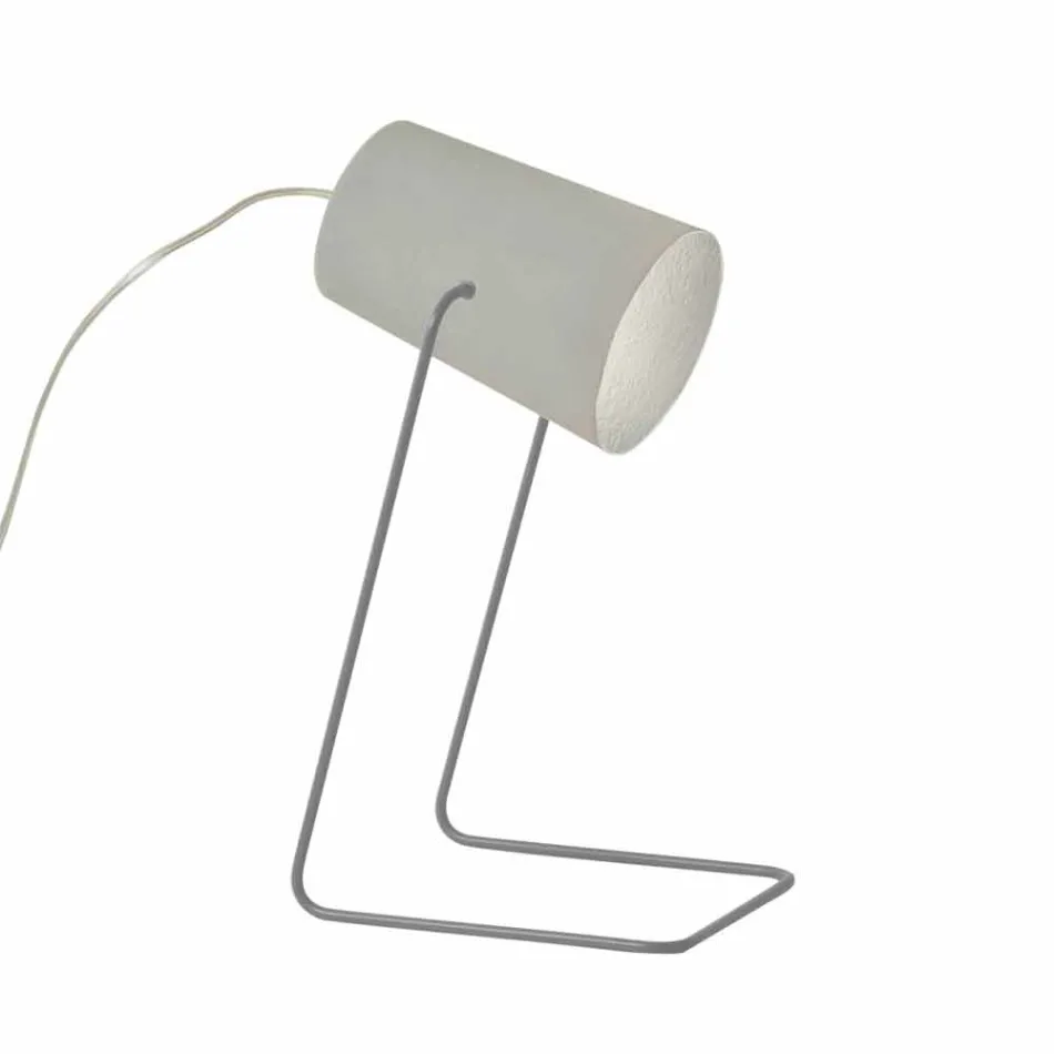 Tischleuchte In-es.artdesign Paint T Betoneffekt Viadurini