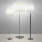 Stehlampe Design Ali Baba Steel Slide Metall hergestellt in Italien Viadurini