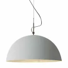 Hängeleuchte Design-Lampe In-es.artdesign Mezza Luna Cement paint Viadurini