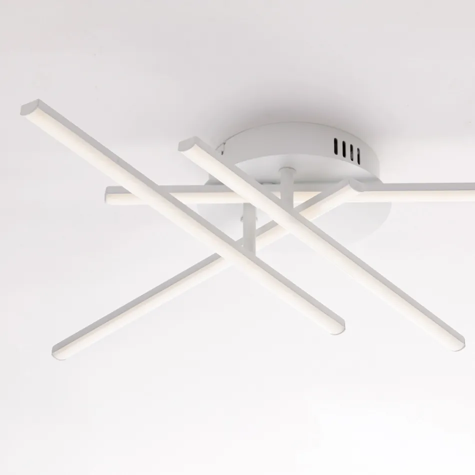 Elegante Lampe aus Glas und Metall, hergestellt in Italien für anspruchsvolle Interieurs – Idra Viadurini