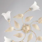 Elegante Lampe aus Glas und Metall, hergestellt in Italien, für anspruchsvolle Interieurs – Sirio Viadurini