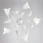 Elegante Lampe aus Glas und Metall, hergestellt in Italien, für anspruchsvolle Interieurs – Sirio Viadurini