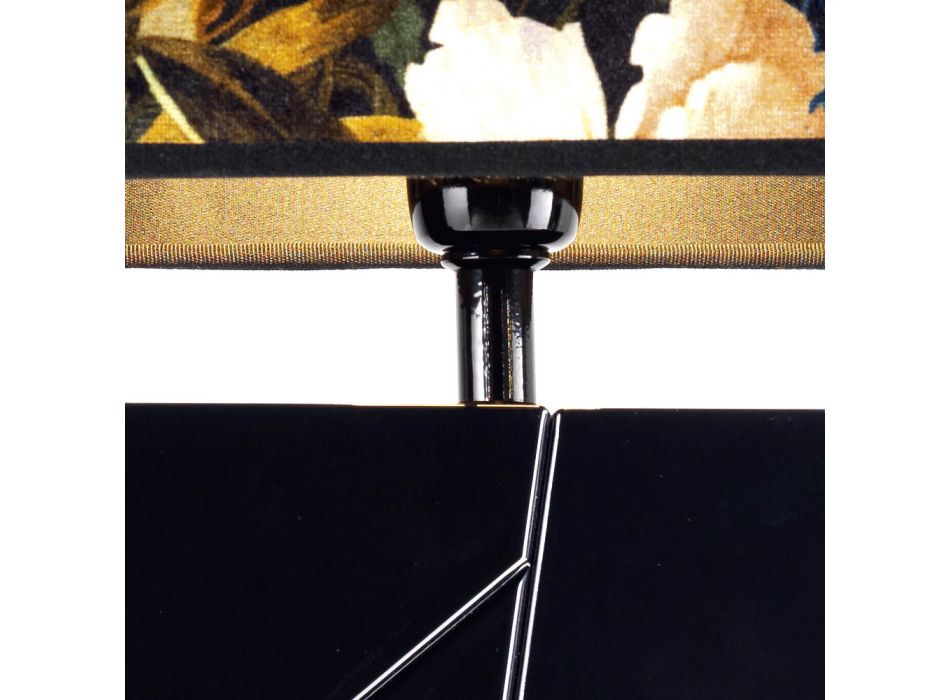 Tischlampe aus Massivholz Grilli Zarafa made Italy Viadurini