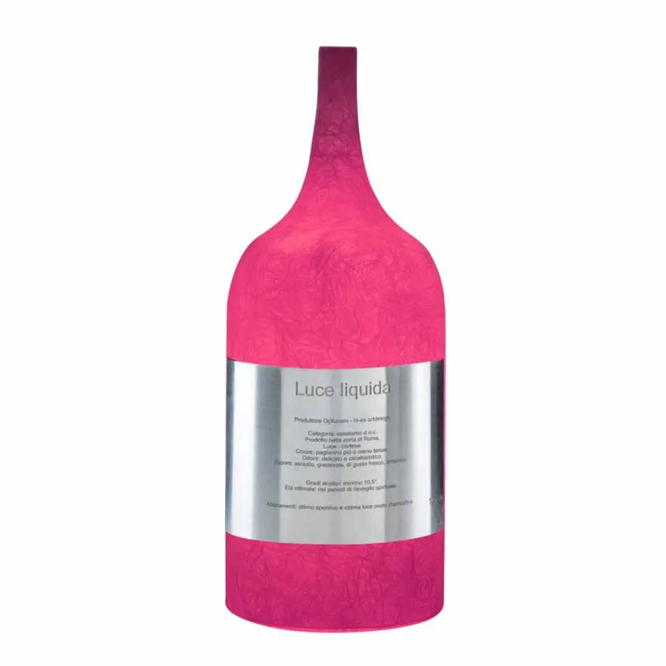 Tischleuchte aus farbigem Nebel In-es.artdesign Luce Liquid1 Viadurini