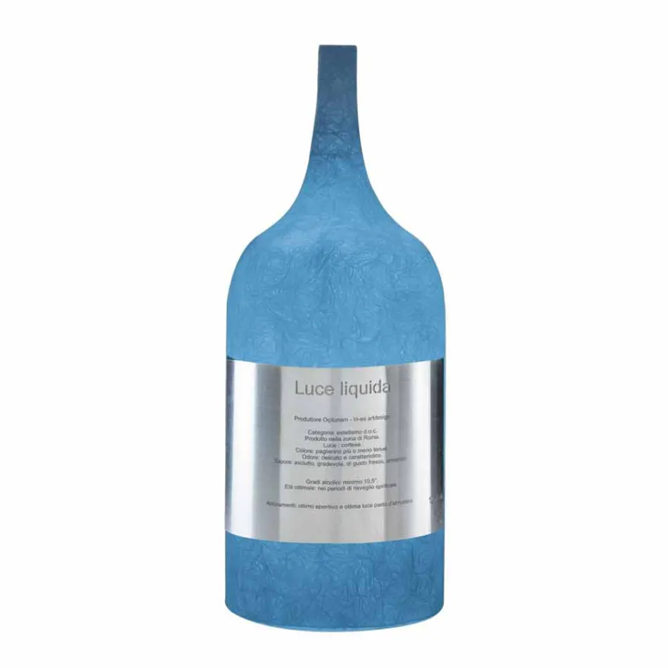 Tischleuchte aus farbigem Nebel In-es.artdesign Luce Liquid1 Viadurini