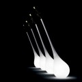 Design Kunststofflampe mit leuchtender Blumenvase - Ampulle von Myyour