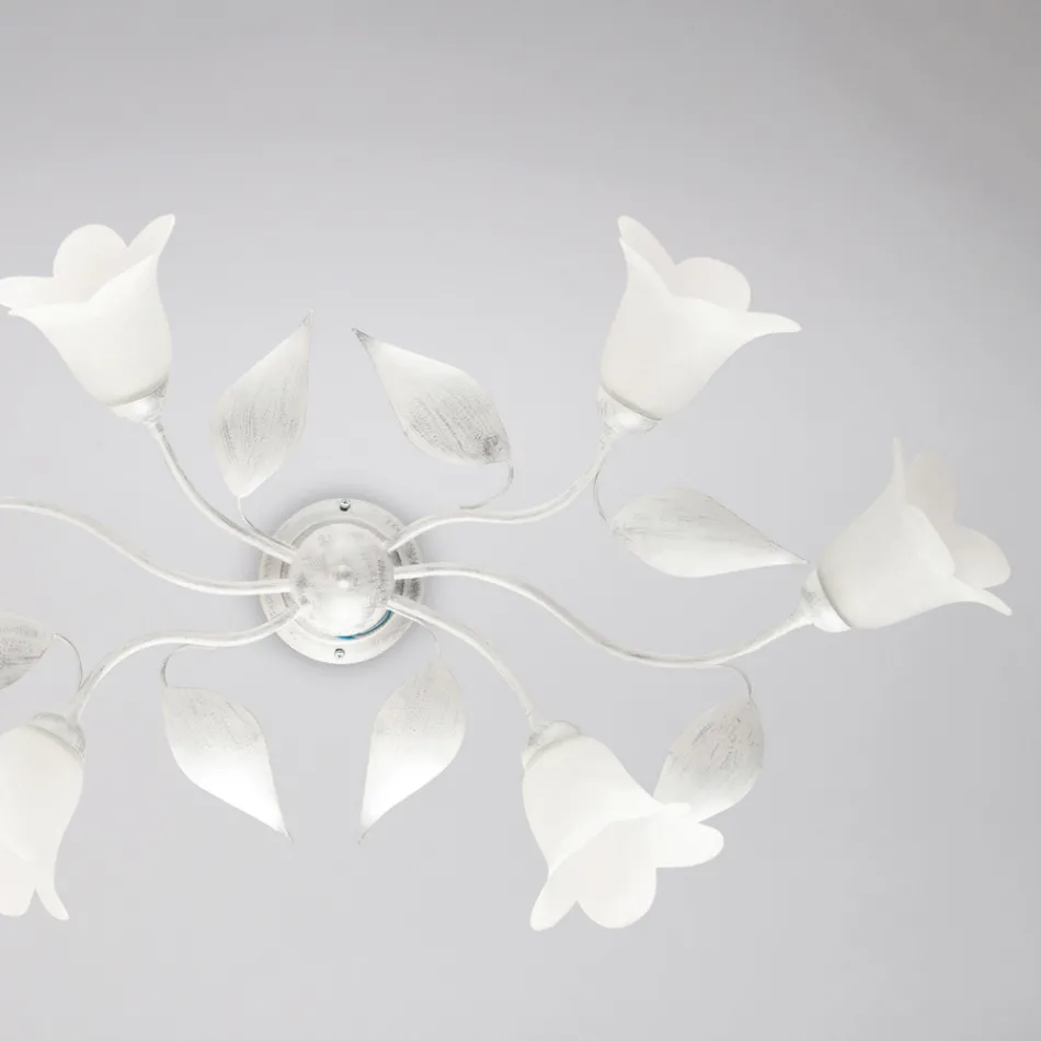 In Italien gefertigte Lampe aus Glas und Metall für stilvolle Einrichtungen – Sirio Viadurini