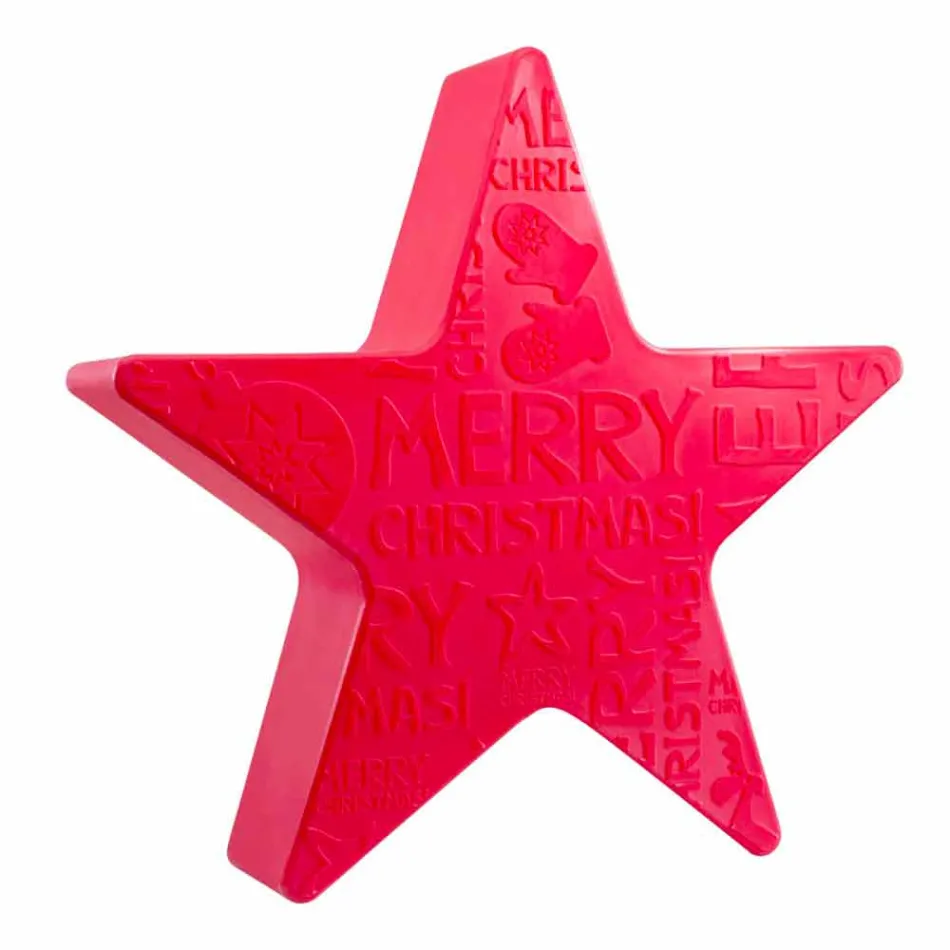 Innen- oder Außenlampe in Weiß, Rot oder Grün, Solar- oder E27-Lampe - Natalestar Viadurini