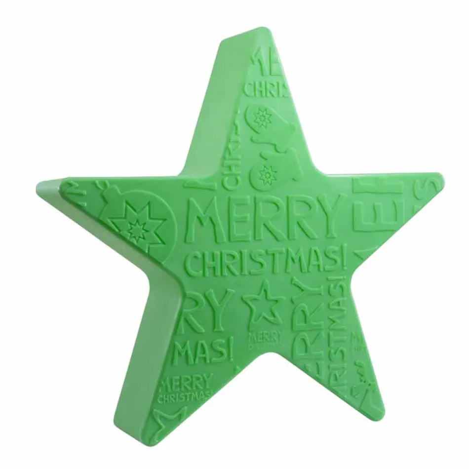 Innen- oder Außenlampe in Weiß, Rot oder Grün, Solar- oder E27-Lampe - Natalestar Viadurini