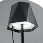 LED-Tischlampe für Outdoor Touch aus Metall und USB-Aufladung - Villard Viadurini
