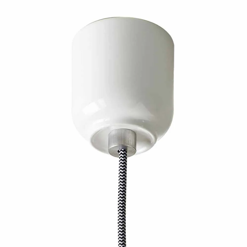 Moderne Pendelleuchte aus zweifarbiger Keramik in Italien, Asien Viadurini