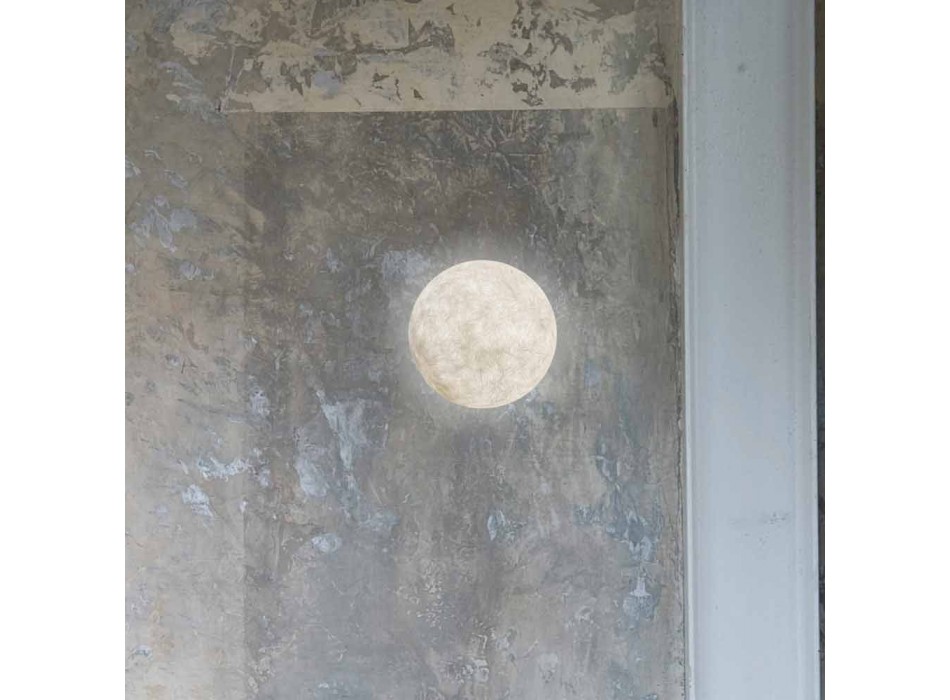 Moderne Wandleuchte In-es.artdesign A. Moon in Nebulite Viadurini