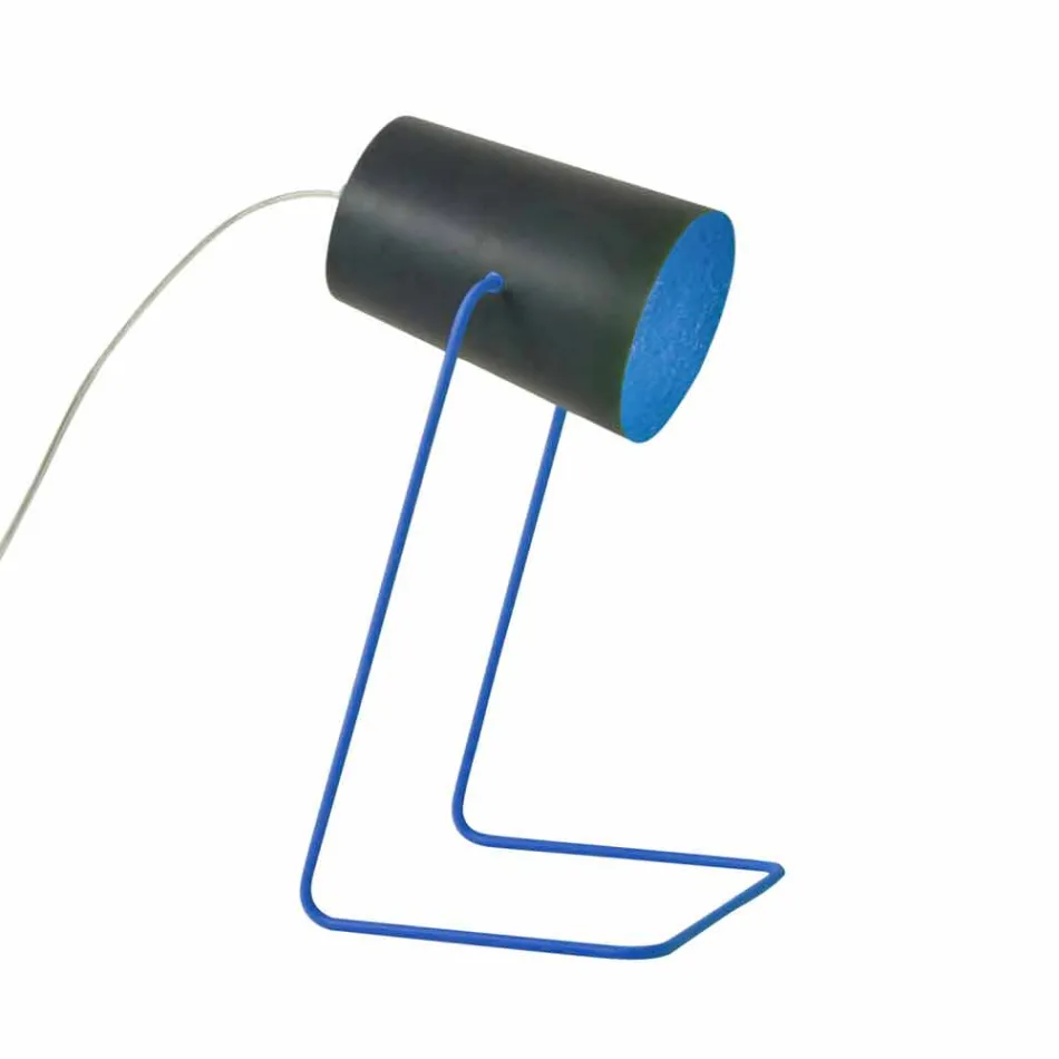 Moderne Tischlampe In-es.artdesign Paint T-Tafeleffekt Viadurini