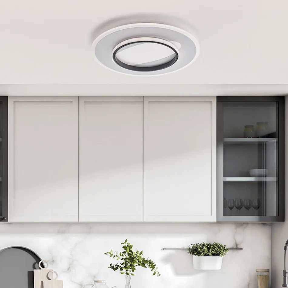 Moderne Lampe aus Glas und Metall, hergestellt in Italien, ideal für jeden Raum – Pavo Viadurini