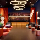 Moderne runde Hängelampe aus Polyethylen Made in Italy - Slide Giotto Viadurini