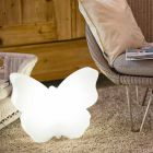 Lampe für Außen- oder Innenräume, White Butterfly Modern Design - Farfallastar Viadurini