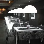 Farbige Pendelleuchte Slide Cupole Polyethylen aus Italien Viadurini