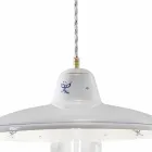 Pendelleuchte aus handwerklicher Keramik Vintage Handdekorationen - Como Viadurini