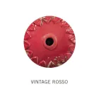 Handgefertigte Hängelampe aus Eisen und Keramik mit Gitter - Industriell Viadurini