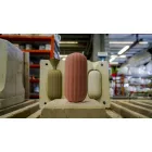 Gelbe oder grüne Retro Keramik Hängelampe Made in Italy - Ferroluce Lariat Viadurini