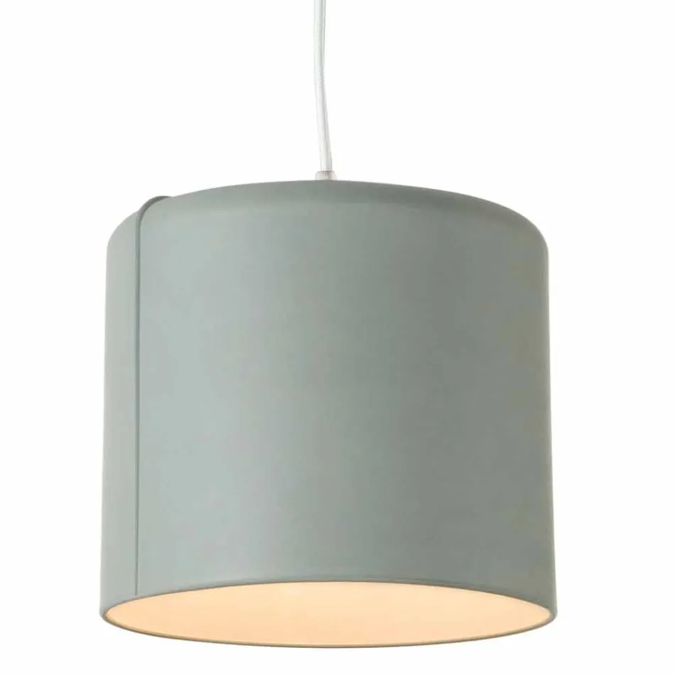 Moderne Pendelleuchte In-es.artdesign Candle 2 aus farbigem Laprene Viadurini