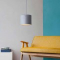 Moderne Pendelleuchte In-es.artdesign Candle 2 aus farbigem Laprene