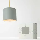 Moderne Pendelleuchte In-es.artdesign Candle 2 aus farbigem Laprene Viadurini