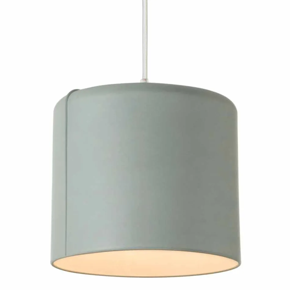 Moderne Pendelleuchte In-es.artdesign Candle 2 aus farbigem Laprene Viadurini