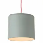 Moderne Pendelleuchte In-es.artdesign Candle 2 aus farbigem Laprene Viadurini