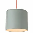 Moderne Pendelleuchte In-es.artdesign Candle 2 aus farbigem Laprene Viadurini