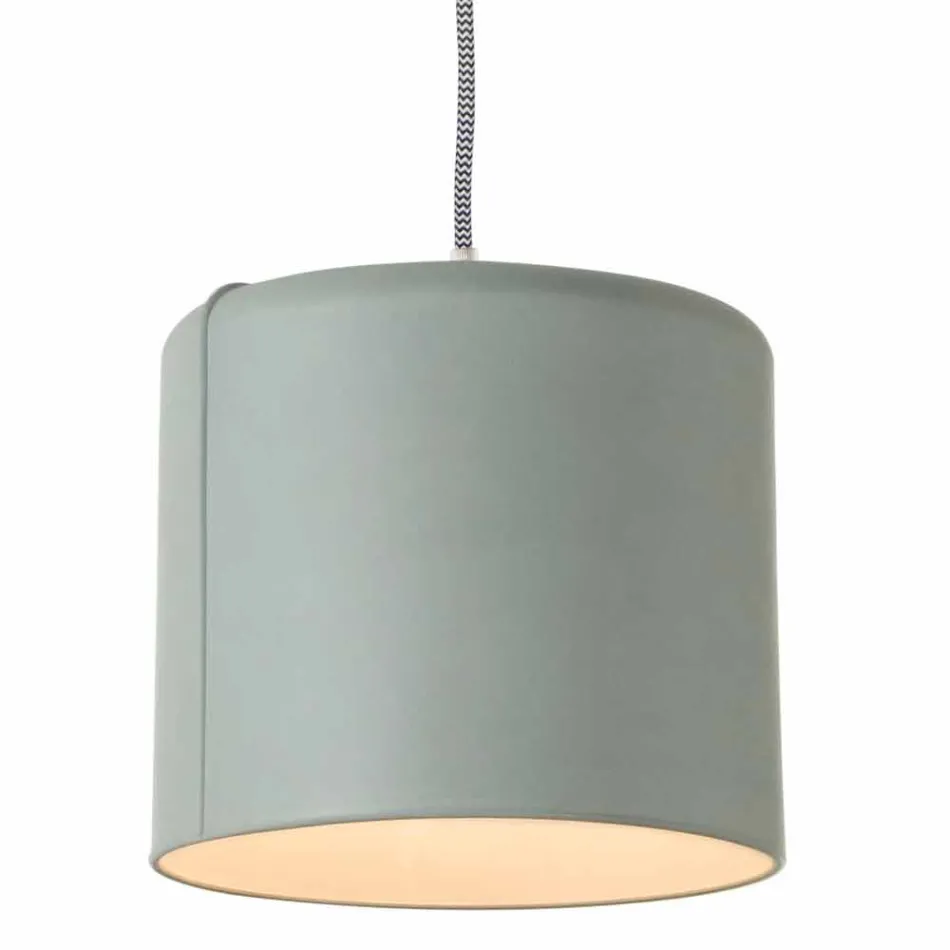 Moderne Pendelleuchte In-es.artdesign Candle 2 aus farbigem Laprene Viadurini