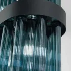 Moderne Hängelampe aus mundgeblasenem Luxusglas Made in Italy - Maesta Viadurini