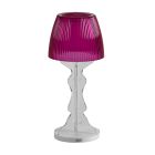 Acryl Kristall Tischlampe Farbiger Prismatischer Hut - Amiglia Viadurini