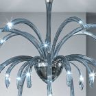 Kronleuchter aus venezianischem Glas mit 21 Lichtern, handgefertigt in Italien - Jason Viadurini