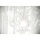 Hängeleuchter aus recycelbarem weißem oder schwarzem Plexiglas - Sancho Viadurini