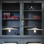 Hängelampe aus Keramik hochglänzend Ferroluce L'Acquila Viadurini