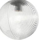 Kronleuchter mit 8 Lichtern aus mundgeblasenem Glas in Form einer Kugel Made in Italy - Prilla Viadurini