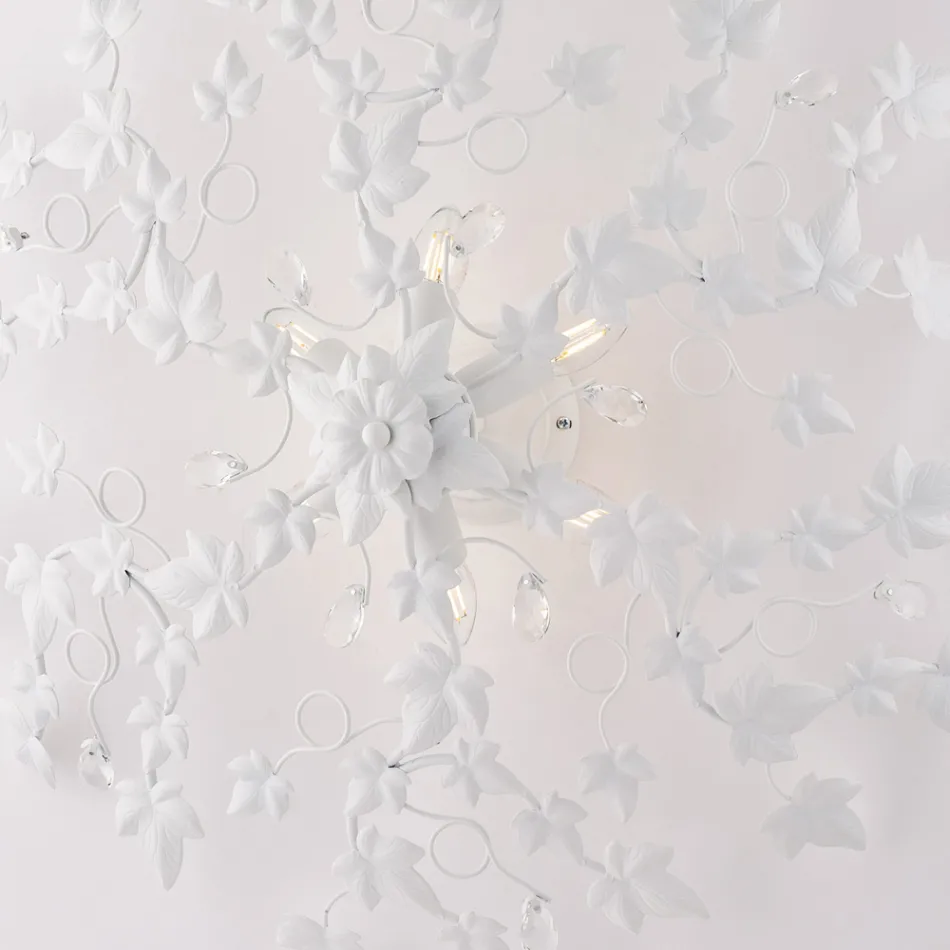 Kristall-Pendelleuchter zur Aufhellung heller Innenräume – Orchidea Viadurini