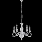 In Italien gefertigter Kronleuchter aus Holz für die Inneneinrichtung – Florenz Viadurini