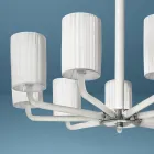 Kronleuchter aus Glas und Metall in Venedig, handgefertigt in Italien - Graham Viadurini